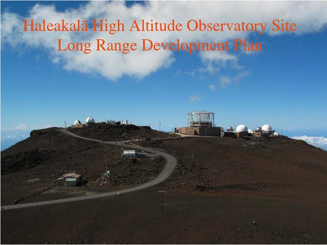 Haleakala Telescope – Sierra Club Maui Group